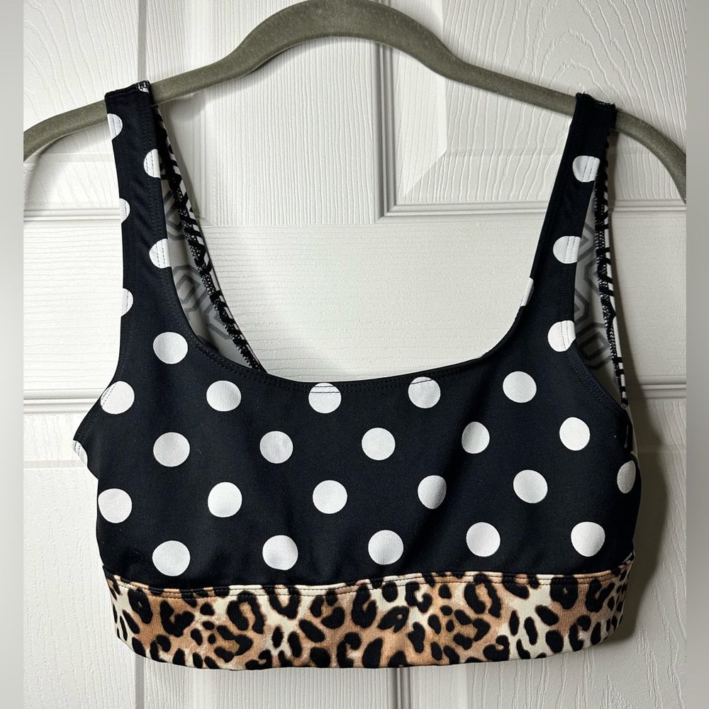 PINK Victorias Secret Ultimate Reversible / Polka Dots